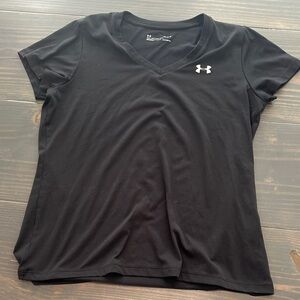 Under Armour Women's Black Short Sleeve Tee
